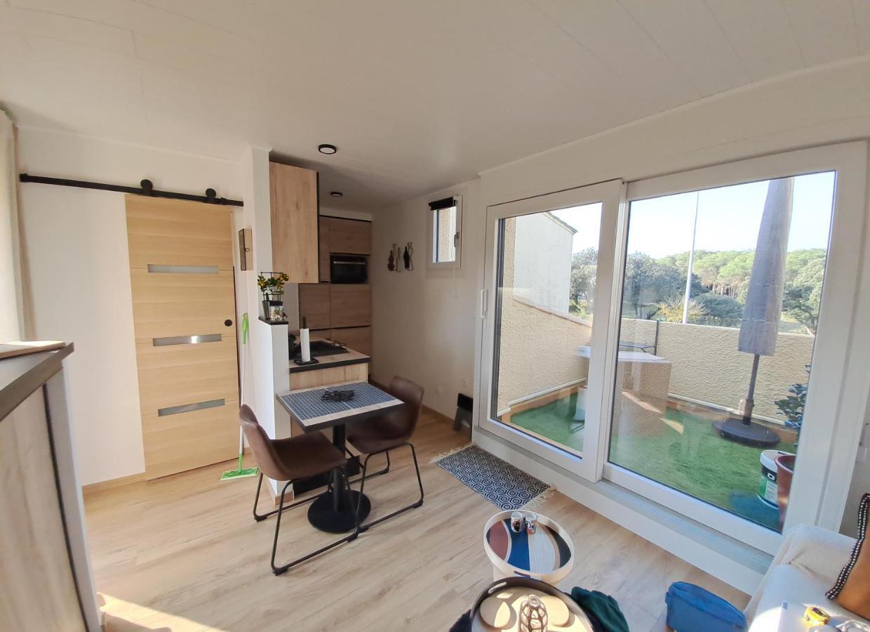 Studio Climatise Cosy Avec Grande Piscine Chauffee Agde Exterior foto